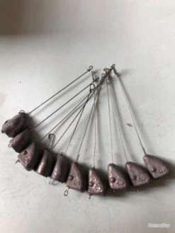 Daiw Peche Magasin 28 10 Plomb Lancer Bateau Gros Avec Avançon 9 Gr Démontable Pêche Truite Lemer