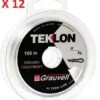 1200m, Nylon GRAUVELL TEKLON 0.18mm 3.900kg Monofilament Teklon Ceramic Coated F 1 1200m, Nylon GRAUVELL TEKLON 0.18mm 3.900kg Monofilament Teklon Ceramic Coated F -Daiw Peche Magasin 00001 1200m Nylon GRAUVELL TEKLON 0.18mm 3.900kg Monofilament Teklon Ceramic Coated f