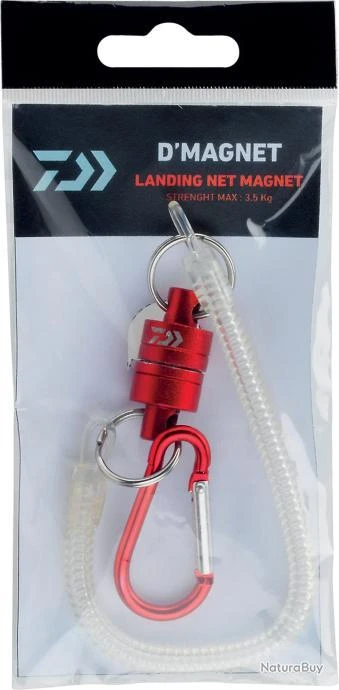 Aimant De Connexion Rouge Daiwa 3,5Kg 3 Aimant De Connexion Rouge Daiwa 3,5Kg