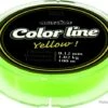 FIL COLOR LINE YELLOW NPC 100m 0.165mm / 2.04kg -Daiw Peche Magasin 00001 FIL COLOR LINE YELLOW 100m 0.165mm 2.04kg