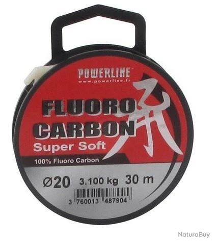 FIL FLUOROCARBON SUPER SOFT 30M 0.10mm / 0.8kg 3 FIL FLUOROCARBON SUPER SOFT 30M 0.10mm / 0.8kg