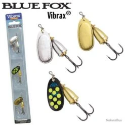 Leurre Kit Vibrax Blue Fox 2 S/G/BYY