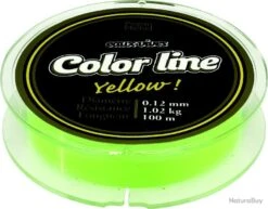 Monofilament Pezon & Michel Eaux Vives Color Line Yellow 16,5/100-2KG