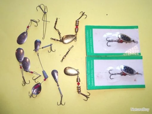 Mepps Lot De CUILLERS ANCIENS - VENDU PAR JEPERCUTE (D22M18) 7 Mepps Lot De CUILLERS ANCIENS - VENDU PAR JEPERCUTE (D22M18) -Daiw Peche Magasin 00001 lot de CUILLERS ANCIENS VENDU PAR JEPERCUTE D22M18