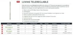 Luvias 5.89 M 60 R SCL Canne Téléréglable Daiwa -Daiw Peche Magasin 00002 Luvias 5.89 M 60 R SCL Canne Telereglable Daiwa