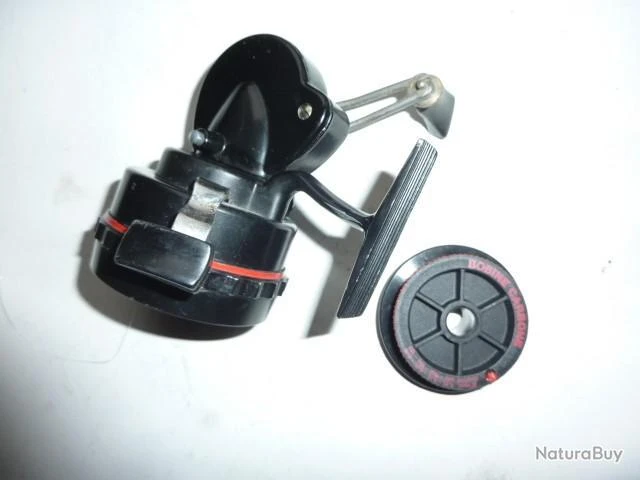 Moulinet Contact 400 Noir Très Bon état Avec Deuxième Bobine Neuve 4 Moulinet Contact 400 Noir Très Bon état Avec Deuxième Bobine Neuve – Image 2