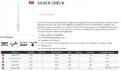 Silvercreek 1.83 M 1-5 G 602 ULFS Canne Lancer UL Daiwa -Daiw Peche Magasin 00002 Silvercreek 1.83 M 1 5 G 602 ULFS Canne Lancer UL Daiwa