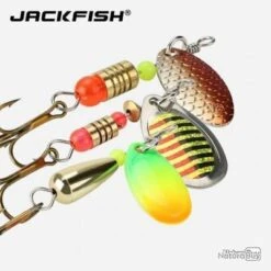 Ensemble De Leurre Cuillère De JACKFISH Appât Dur Spinner Leurre De Pêche - LIVRAISON GRATUITE!! -Daiw Peche Magasin 00003 Ensemble de leurre cuillere de JACKFISH appat dur Spinner leurre de peche LIVRAISON GRATUITE