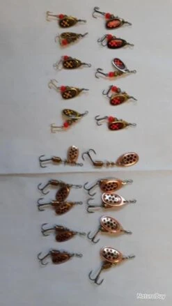 Mepps 20 Cuillères Truites Et Perches -Daiw Peche Magasin 00004 20 cuilleres truites et perches