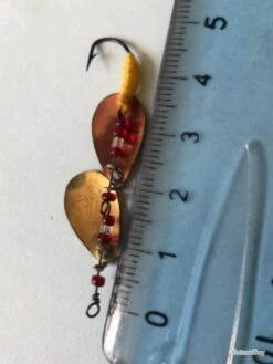 4 Cuillère Double Or Cuivre 3 Cm Pêche TRUITE Occasion Collection -Daiw Peche Magasin 00004 4 cuillere double or cuivre 3 cm peche TRUITE occasion collection