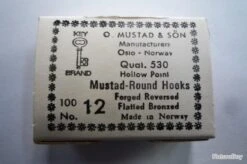 Hameçons 12 MUSTAD 530 Par 500 -Daiw Peche Magasin 00004 Hamecons MUSTAD 530 par 500