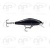 Rapala Shadow Rap Solid Shad 5,5 G 5 Cm Matte Black UV