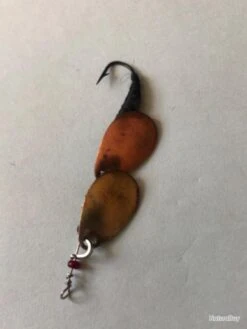 4 Cuillère Double Or Cuivre 3 Cm Pêche TRUITE Occasion Collection -Daiw Peche Magasin 00005 4 cuillere double or cuivre 3 cm peche TRUITE occasion collection