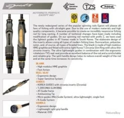 Egoist-Z 1.98 M 1-5 G 662UL Canne Spinning Maximus Rods -Daiw Peche Magasin 00005 Egoist Z 1.98 M 1 5 G 662UL Canne Spinning Maximus