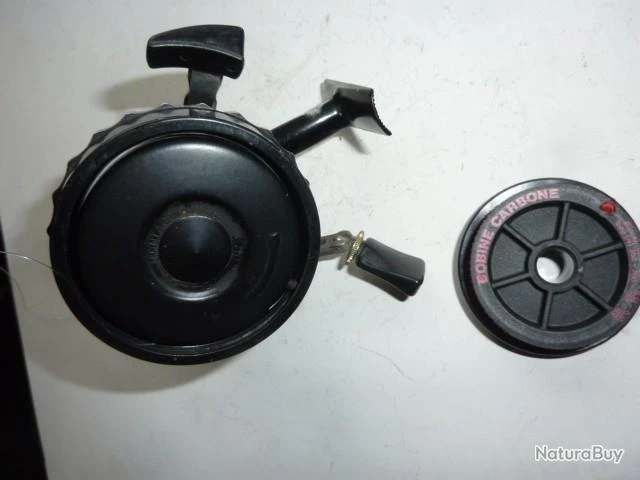 Moulinet Contact 400 Noir Très Bon état Avec Deuxième Bobine Neuve 7 Moulinet Contact 400 Noir Très Bon état Avec Deuxième Bobine Neuve – Image 5