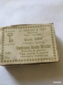 100 Hameçon N 4 Palette Ref 289 Bronzé Renversé Pointe Rentrante Simple Peche Truite Mustad -Daiw Peche Magasin 00006 100 Hamecon n 4 palette ref 289 bronze renverse pointe rentrante simple peche truite mustad