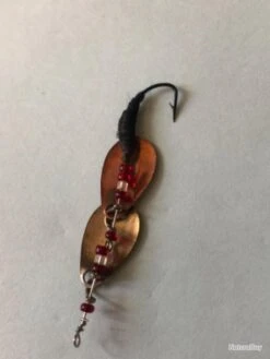 4 Cuillère Double Or Cuivre 3 Cm Pêche TRUITE Occasion Collection -Daiw Peche Magasin 00006 4 cuillere double or cuivre 3 cm peche TRUITE occasion collection