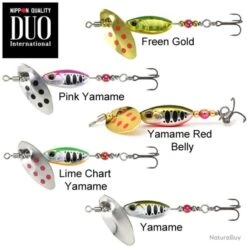 Leurre Ryuki Spinner Duo 5gr Green Gold -Daiw Peche Magasin 00006 Leurre Ryuki Spinner Duo 5gr Green Gold