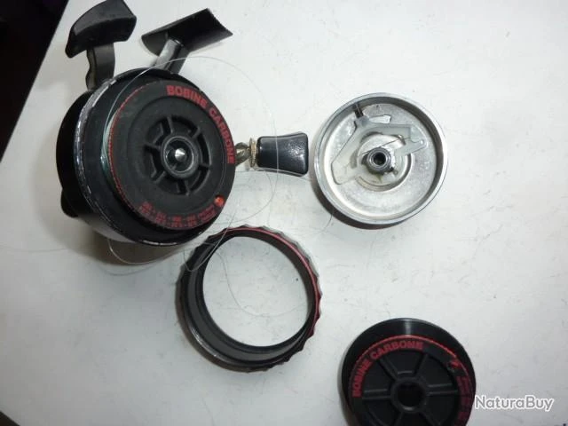 Moulinet Contact 400 Noir Très Bon état Avec Deuxième Bobine Neuve 8 Moulinet Contact 400 Noir Très Bon état Avec Deuxième Bobine Neuve – Image 6