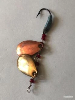 4 Cuillère Double Or Cuivre 3 Cm Pêche TRUITE Occasion Collection -Daiw Peche Magasin 00008 4 cuillere double or cuivre 3 cm peche TRUITE occasion collection