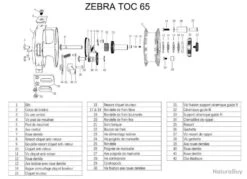 Zebra Toc 65 Moulinet Truite Au Toc Garbolino -Daiw Peche Magasin 00009 Zebra Toc 65 Moulinet Truite Au Toc Garbolino