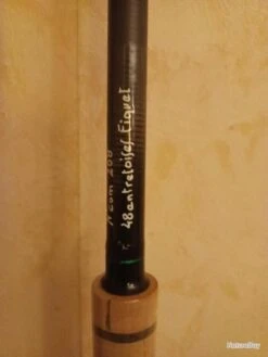 Canne Toc Fil Intérieur Artisanale -Daiw Peche Magasin 00015 Canne Toc Fil Interieur Artisanale