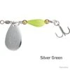 Cuillère Tournante Daiwa Silvercreek Spinner - Par 20 - Silver Green / 3 G -Daiw Peche Magasin 00029 Cuillere Tournante Daiwa Silvercreek Spinner Par 20 Silver Green 3 g